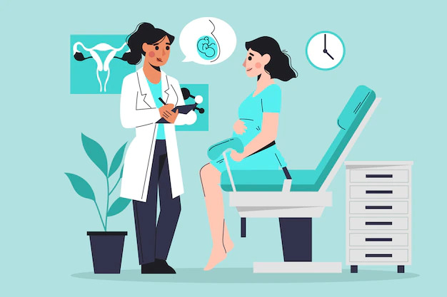 gynecology consultation illustration 23 2148653151